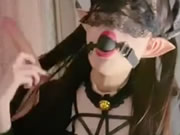 八月未央 小惡魔假屌玩閪